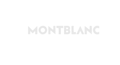 montblanc logo blanco